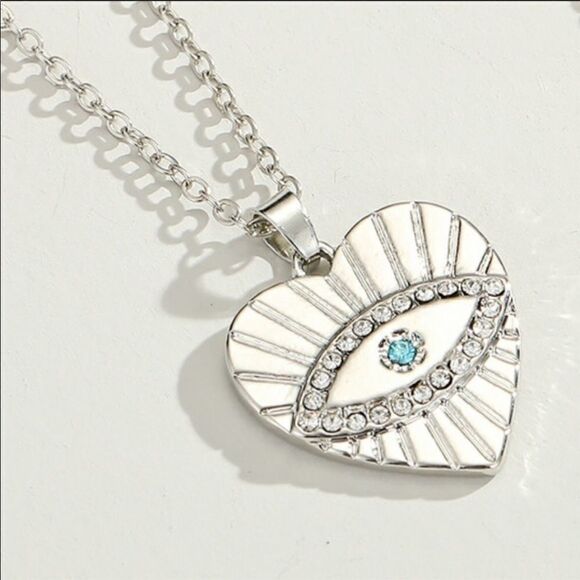 Necklace Nazar Turkish Silver versatile - Picture 1 of 4